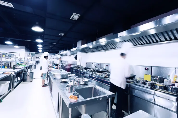 Big dark kitchen 1