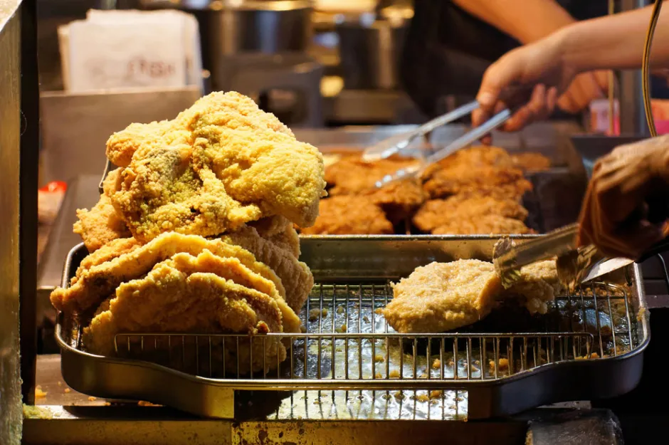 Takeaway management system fried chicken