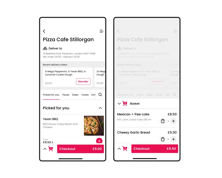 New Cart Toggle Better experience while reducing order error